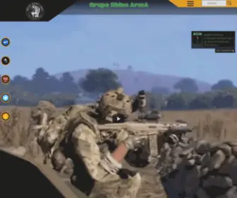 Gruporhinoarma.es(Grupo Rhino ArmA) Screenshot