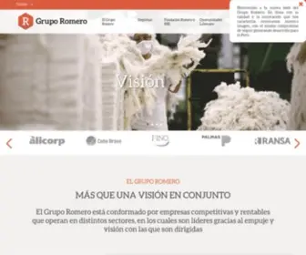 Gruporomero.com.pe(Grupo Romero Per) Screenshot