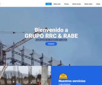 Gruporrcrabe.cl(Empresa De Construccion) Screenshot