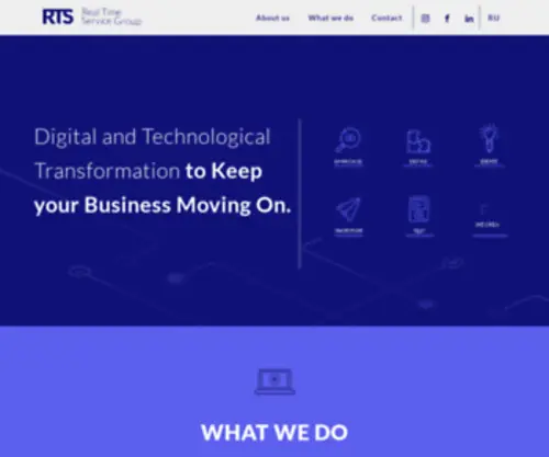 Gruports.com(Real Time Service Group) Screenshot