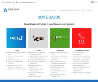 Gruposalus.com.mx(Soluciones simples a problemas complejos) Screenshot