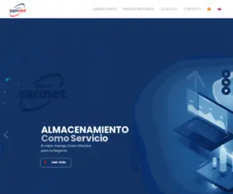 Gruposannet.com(Grupo Sannet is a leading company in the commercialization of Information Technology (IT)) Screenshot