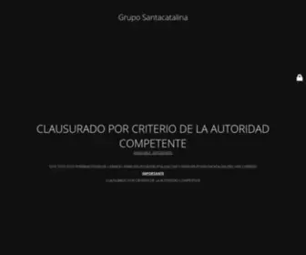 Gruposantacatalina.org(ESTE SITIO ESTA PERMANENTEMENTE CERRADO) Screenshot