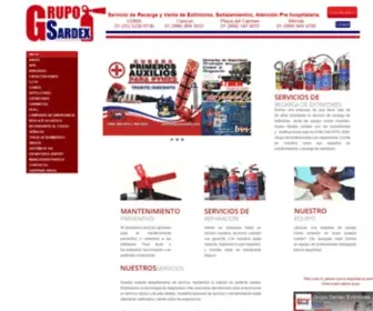 Gruposardex.com.mx(GRUPO SARDEX) Screenshot