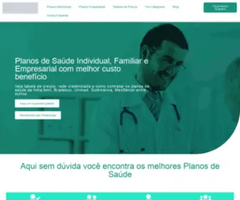 Gruposaudebrasil.com(Os Melhores Planos de Saúde do DF) Screenshot