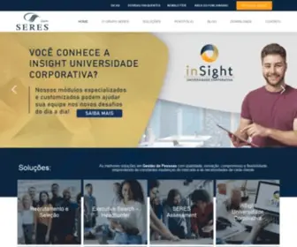 Gruposeres.com.br(Grupo SERES) Screenshot