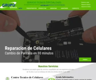 Gruposervice.com.uy(Centro Tecnico Xiaomi Huawei Iphone) Screenshot