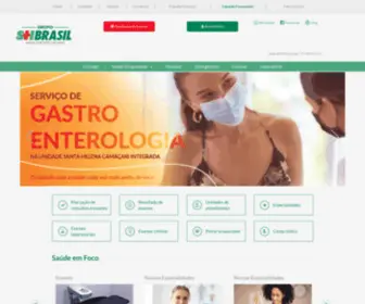 Gruposhbrasil.com.br(Sistema Integrado de Saúde composto por) Screenshot