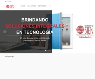 Gruposien.com.mx(Grupo Sien) Screenshot