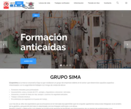 Gruposima.es(Gruposima) Screenshot