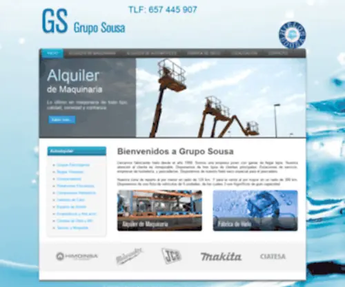 Gruposousa.com(Grupo Sousa) Screenshot