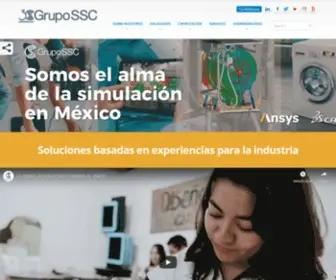 Grupossc.com(Ventas e Implementación de Software en CAD y CAE) Screenshot