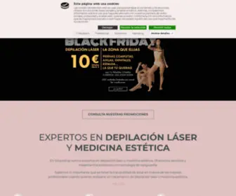 Grupostop.com(Expertos en Depilación Láser y Medicina Estética) Screenshot