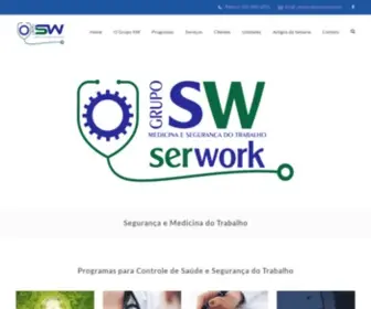 Gruposwmed.com.br(Serwork agora é Grupo SW) Screenshot