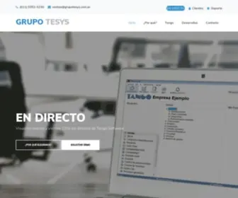 Grupotesys.com.ar(Grupo Tesys) Screenshot