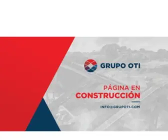 Grupoti.com(Bienvenidos a GRUPO OTI) Screenshot