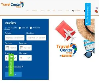 Grupotravelcenter.com(TravelCenterGroup) Screenshot
