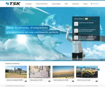Grupotsk.com(TSK) Screenshot