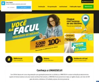 Grupouniasselvi.com.br(UNIASSELVI) Screenshot