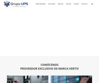 Grupoups.com(Grupo UPS Panamá) Screenshot