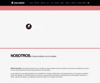 Grupovalcarce.com(Grupo Valcarce) Screenshot