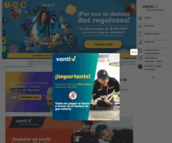 Grupovanti.com(Grupo Vanti) Screenshot