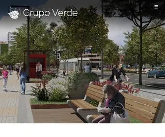 Grupoverdeltda.com(Urbanismo Ambiental y Arquitectura del Paisaje) Screenshot