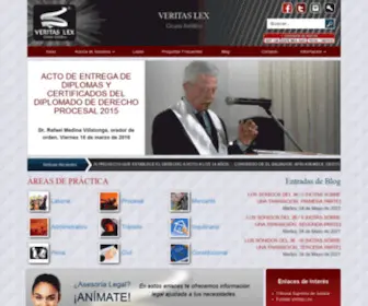 Grupoveritaslex.com.ve(Grupo Jurídico) Screenshot