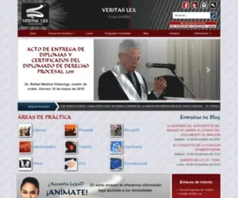 Grupoveritaslex.com(Grupo Jurídico) Screenshot