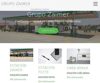 Grupozaimer.com(Gasolineras Zaimer) Screenshot