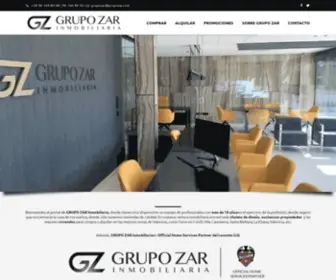 Grupozar.com(Grupo Zar Inmobiliaria) Screenshot