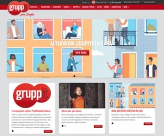 Gruppit.com(Citas, cenas, fiestas y viajes para Singles en España) Screenshot