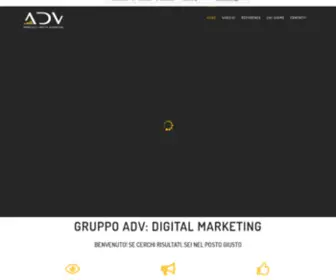 Gruppoadv.com(Digital marketing dal 2002) Screenshot