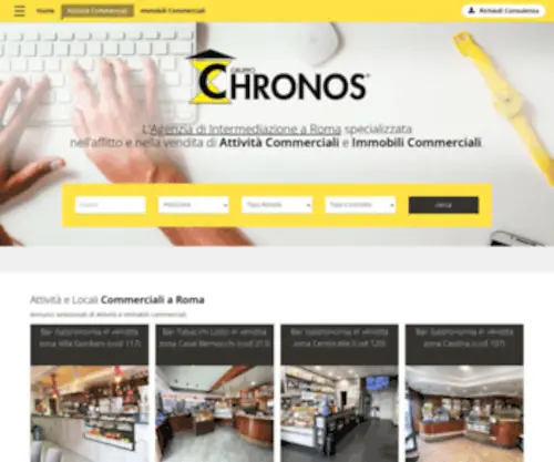 Gruppochronos.it(Gruppo Chronos) Screenshot