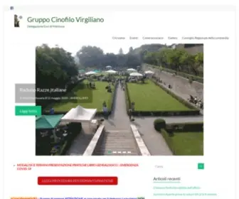 Gruppocinofilovirgiliano.it(Gruppo cinofilo Virgiliano Data) Screenshot
