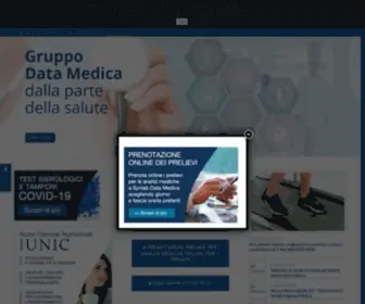 Gruppodatamedica.net(Gruppo Data Medica) Screenshot