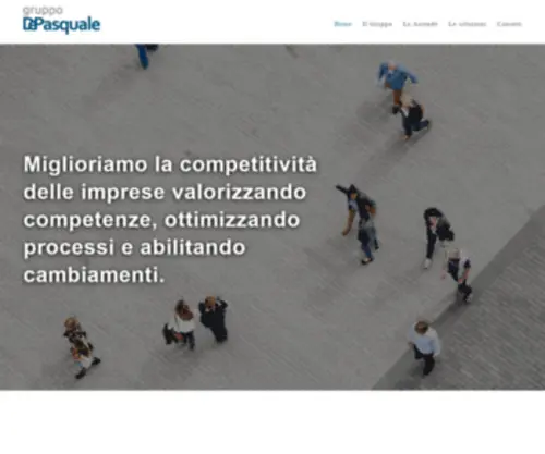 Gruppodepasquale.com(Gruppo De Pasquale) Screenshot