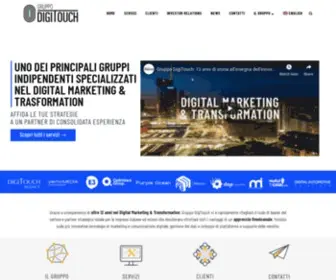 Gruppodigitouch.it(Cloud e Digital Marketing Company) Screenshot