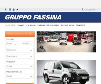 Gruppofassina.it(Concessionario auto nuove) Screenshot