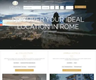 Gruppoloan.it(Gruppo Loan Hotels Roma) Screenshot