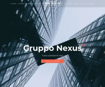 Grupponexus.com(Gruppo nexus) Screenshot