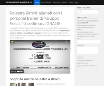 Gruppopesisti.it(Palestra Rimini) Screenshot