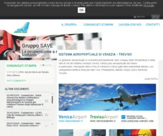 Grupposave.it(Aeroporti di Venezia (VCE) e Treviso (TSF)) Screenshot