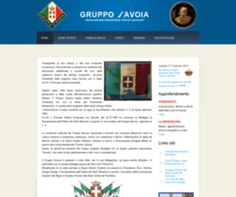 Grupposavoia.it(Gruppo Savoia) Screenshot