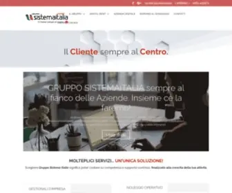 Grupposistemaitalia.it(Gruppo Sistema Italia) Screenshot