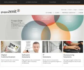 Gruppozenit.com(Gruppo Zenit) Screenshot