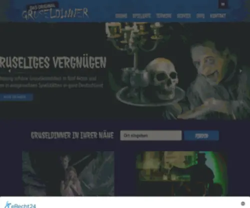 Gruseldinner.de(Das Original) Screenshot