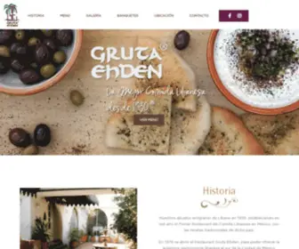 Grutaehden.com.mx(Gruta Ehden) Screenshot