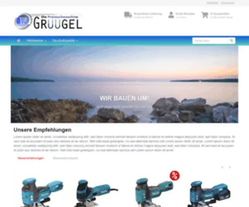 Gruugel.de(Startseite) Screenshot