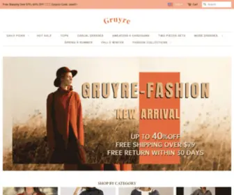 Gruyre.com(Style up your own wardrobe) Screenshot